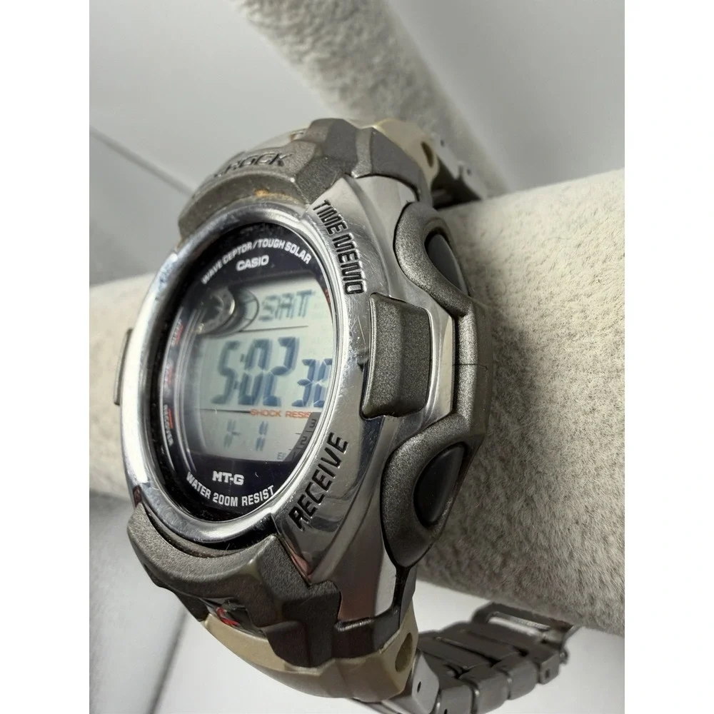 Casio MTG-900 G-Shock‎ Tough Solar Wave Ceptor Mens Watch 44MM 7